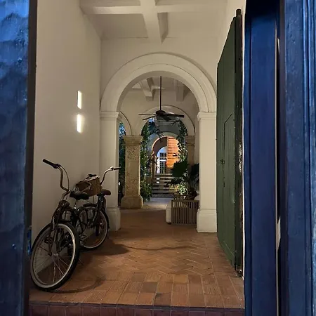 Loft En Casa Colonial Del Centro Histórico De Apartamento Cartagena